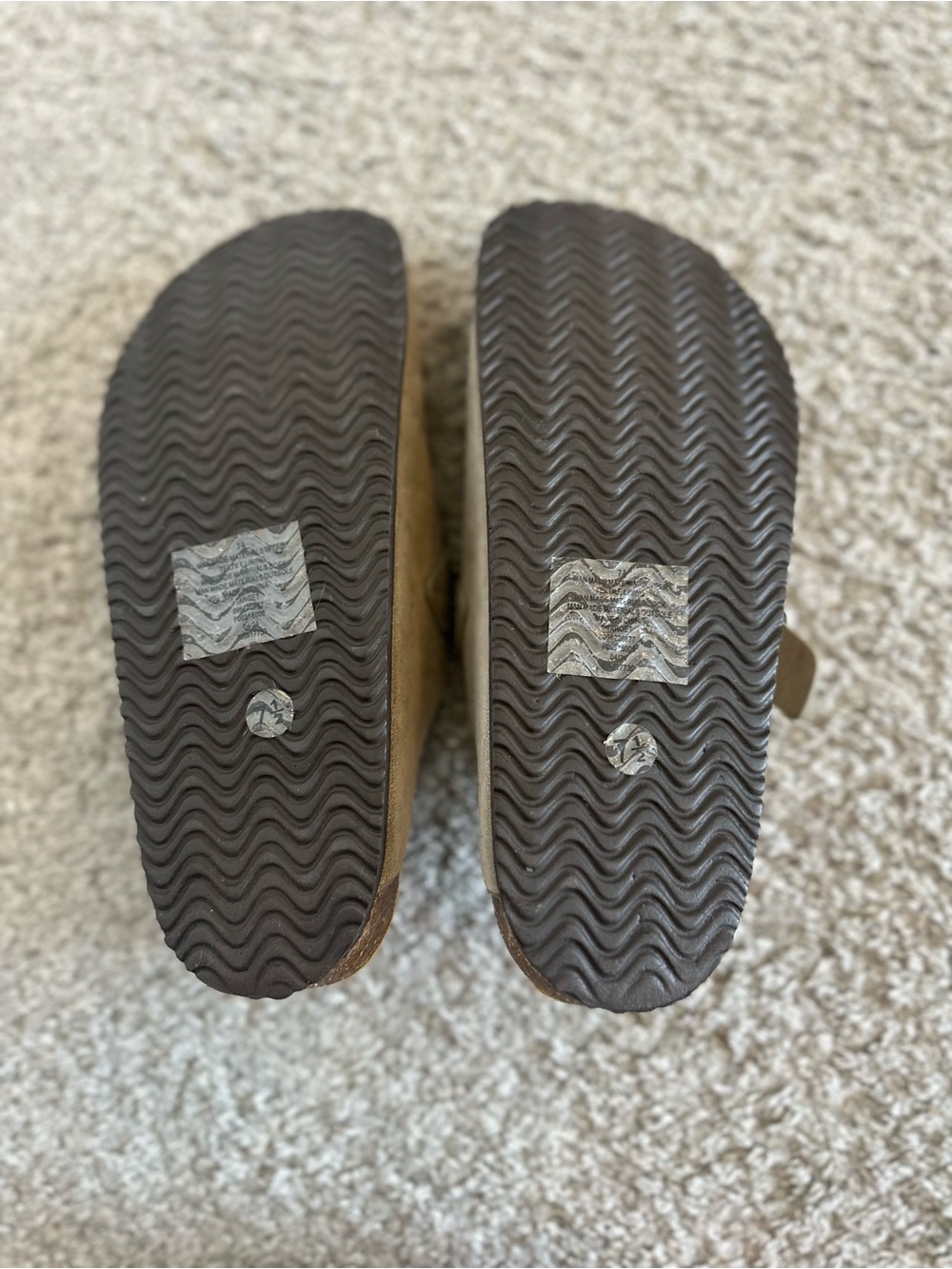 Universal Thread Suede Buckle Slide Mules in Taupe - Picture 5 of 5